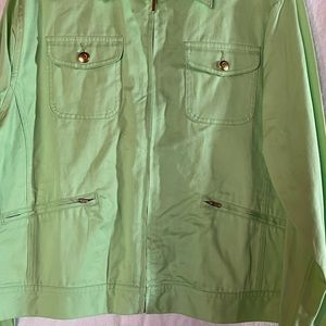 New green jacket size XL new with tags